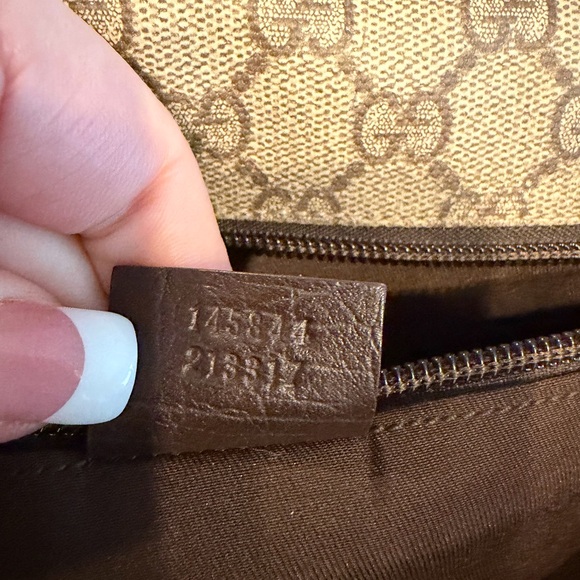Gucci Beige and Brown Unisex Messenger Bag Authentic Paper! - Picture 5 of 15
